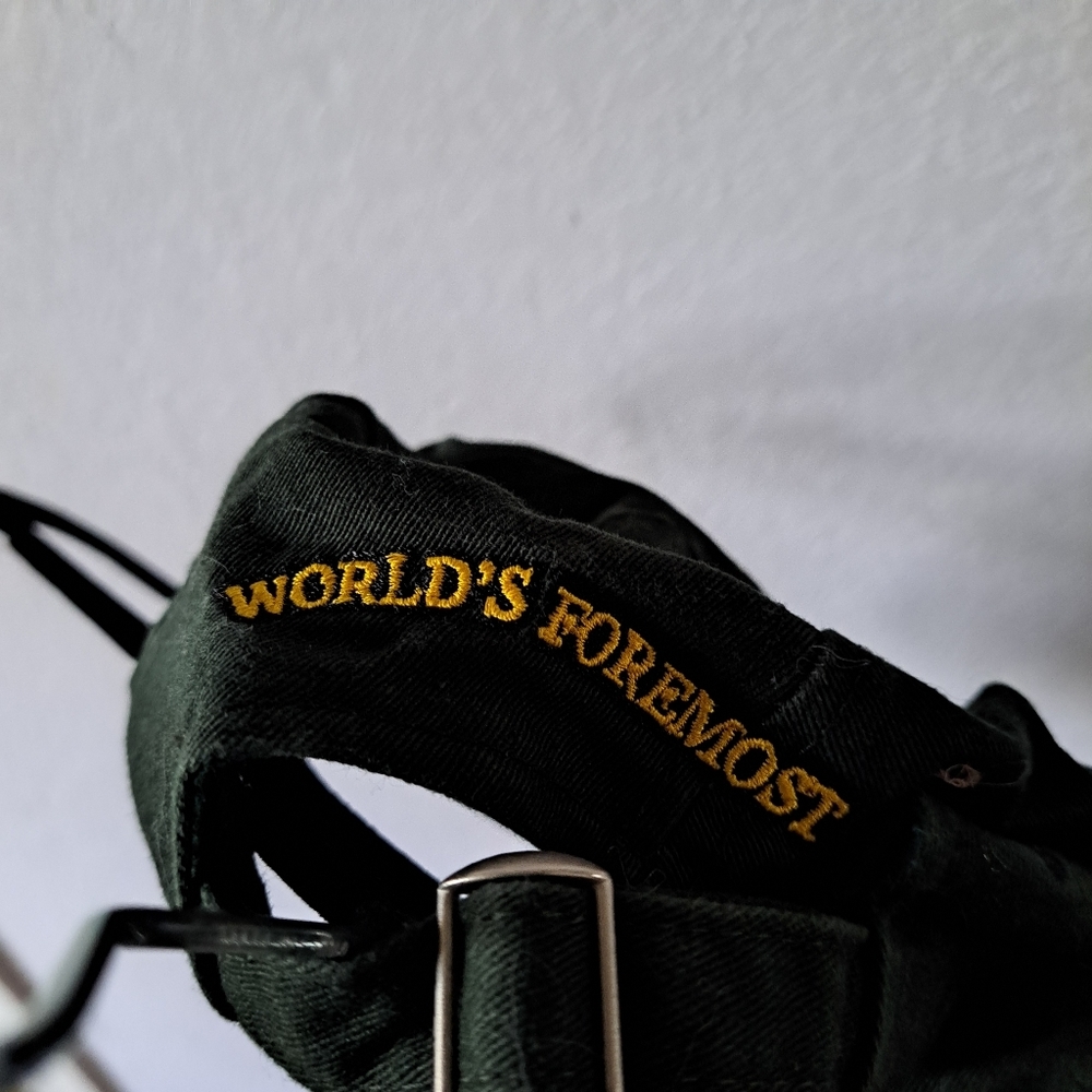 Cabela's Dark Green Hat with Yellow Logo - Picture 4 of 5